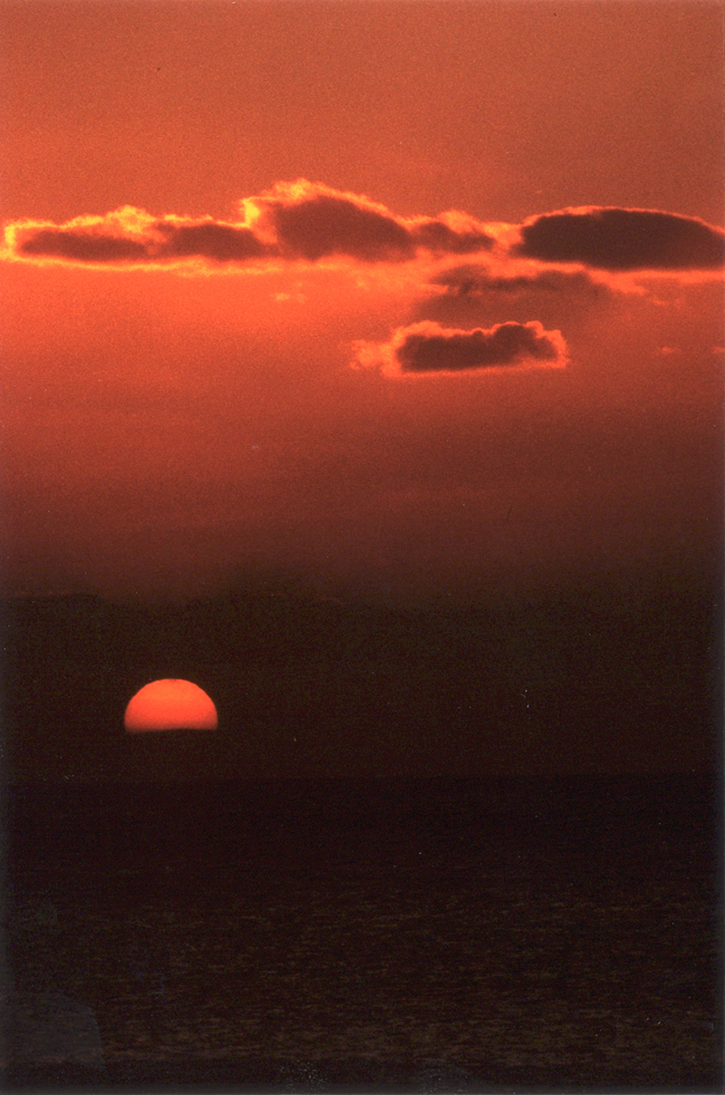 postcard sunset
